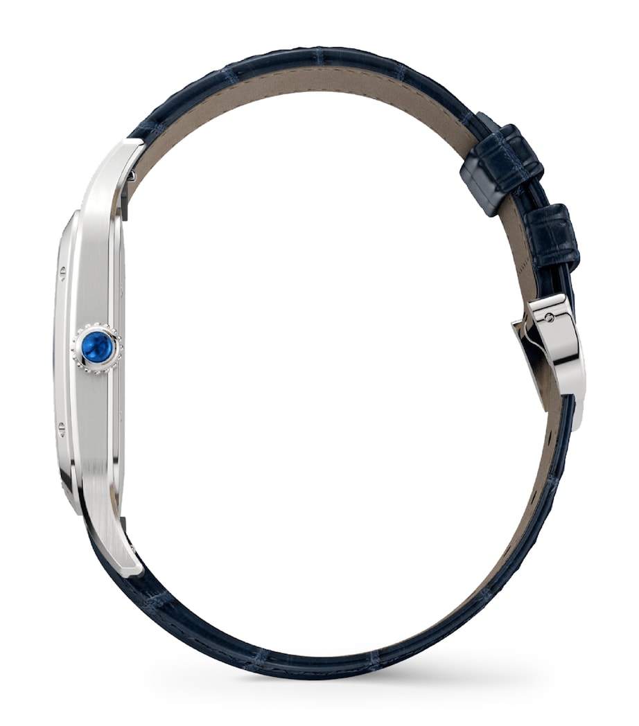 Stainless Steel Santos-Dumont Watch 46.6mm