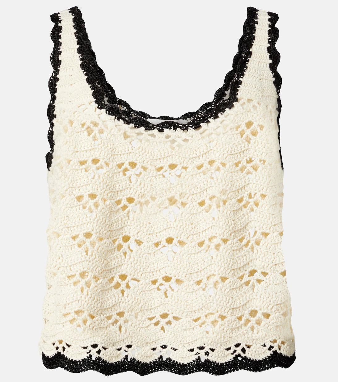 Zimmermann - Rhiannon crochet cotton tank top