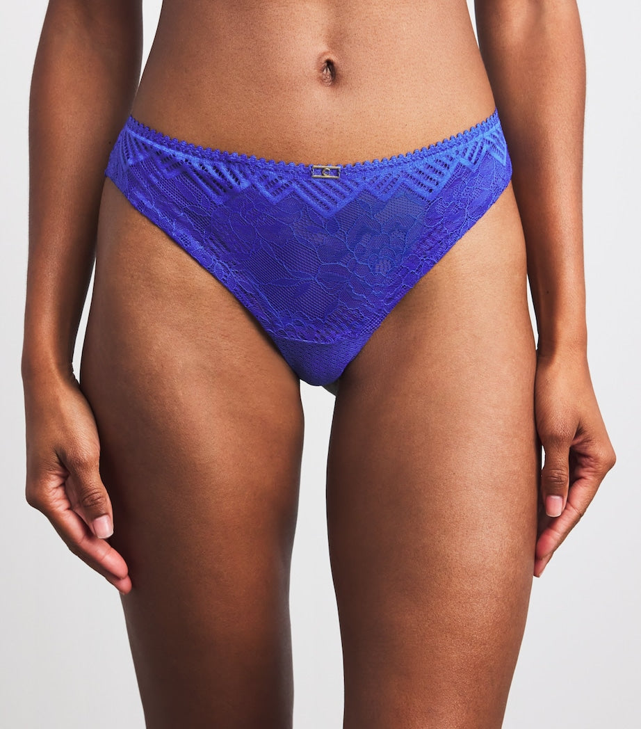 Blue Lace Origins Tanga