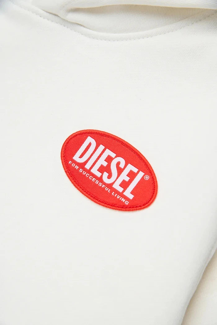 Diesel SPATCHOOD OVER SWEAT-SHIRT Çocuk Pamuklu Sweatshirt