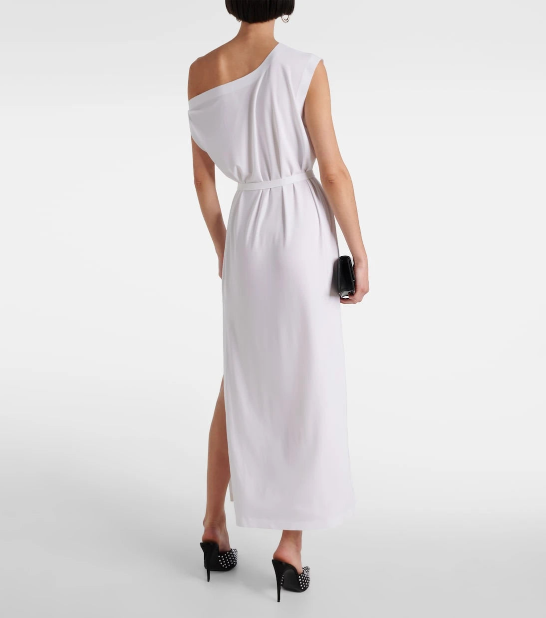 Norma Kamali - One-shoulder jersey maxi dress