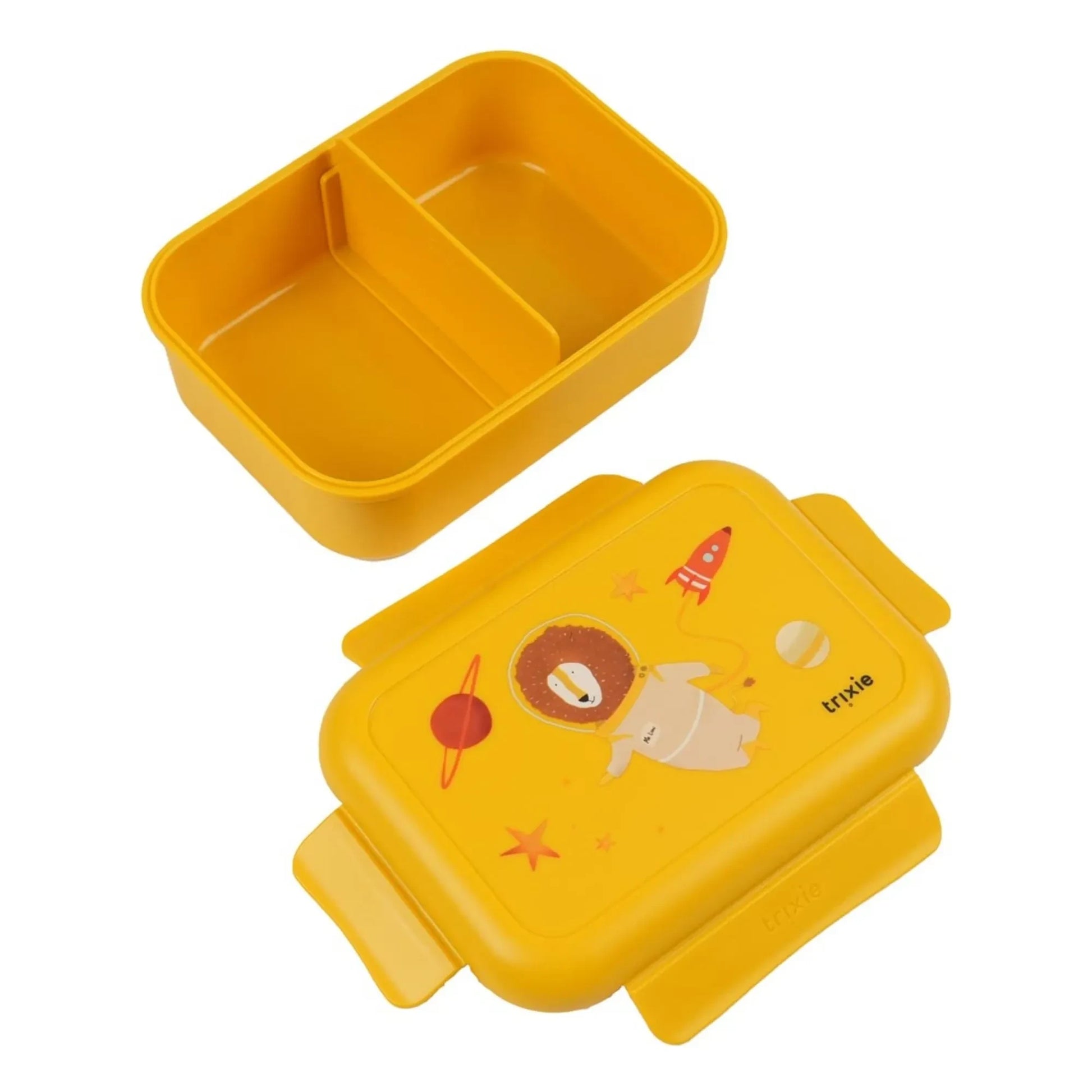 Trixie - Lunch Box Clips Spaceman Mr. Lion | Yellow
