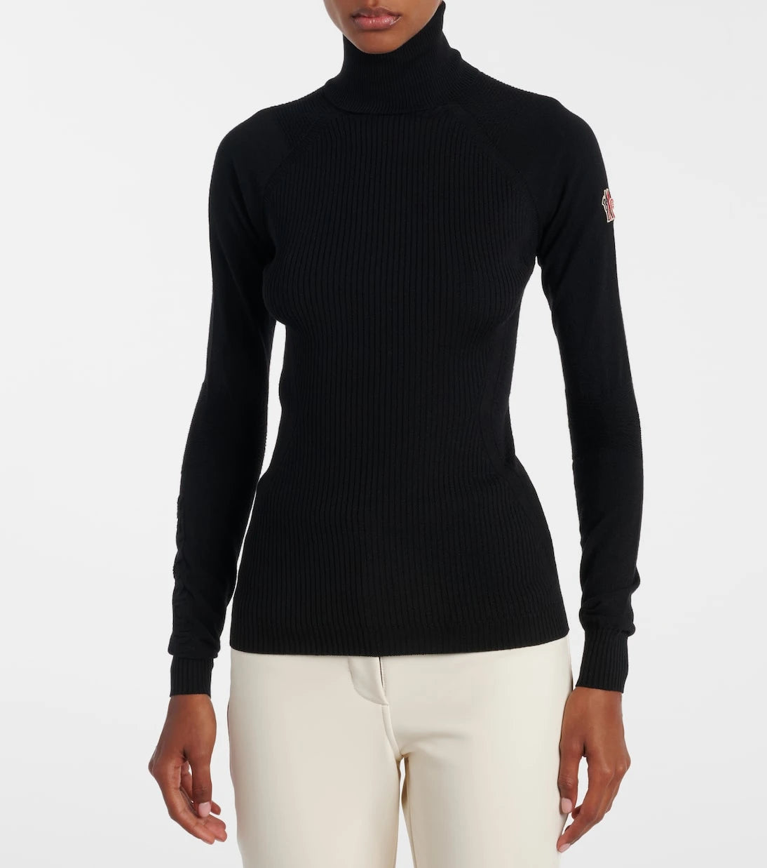 Moncler Grenoble - Wool-blend turtleneck sweater