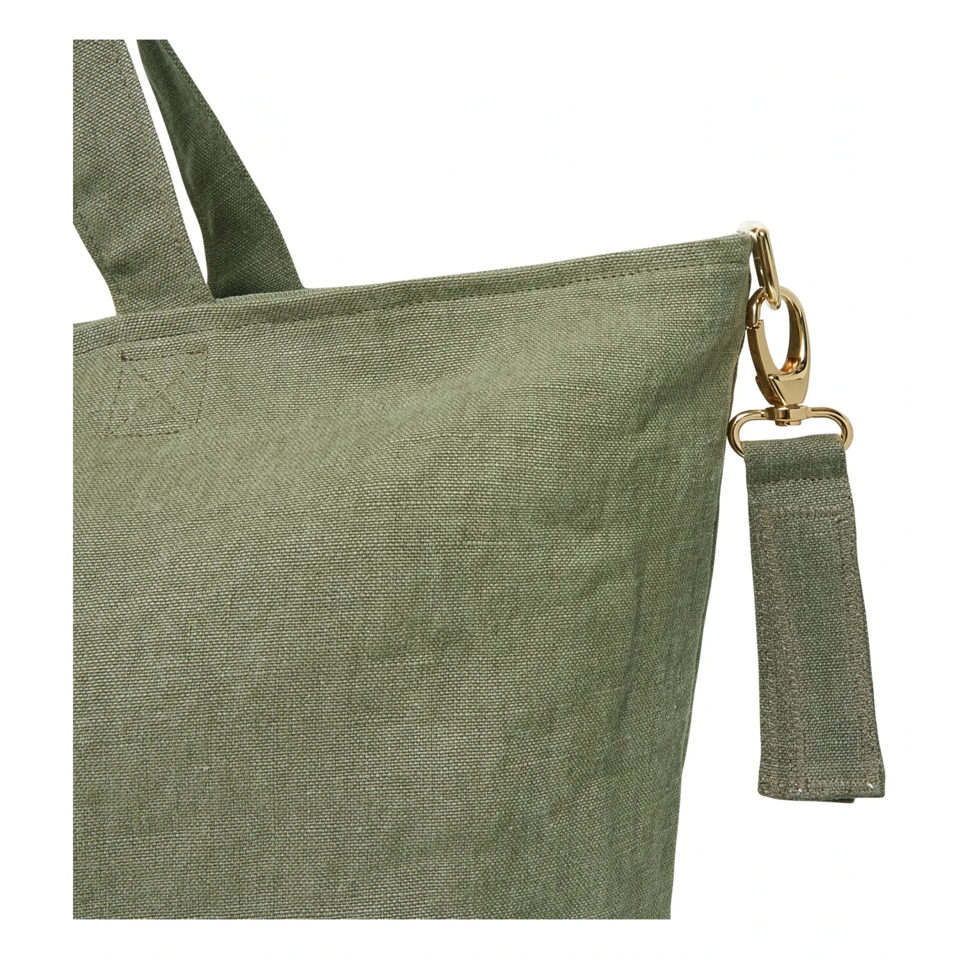 Adorna - Caroline Linen Weekend Bag | Khaki