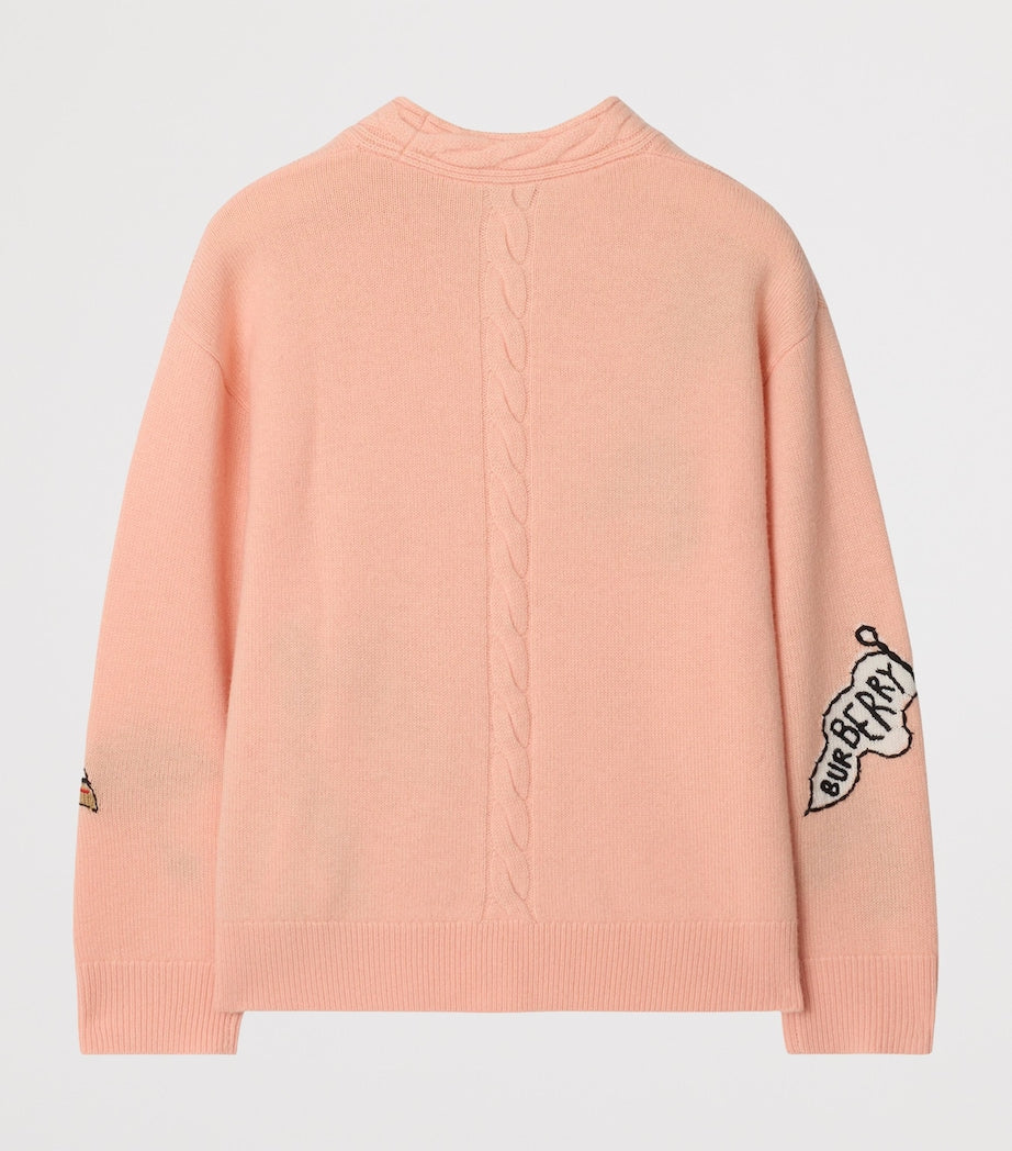 Burberry Kids Wool London Guards Cardigan (3-12 Years)