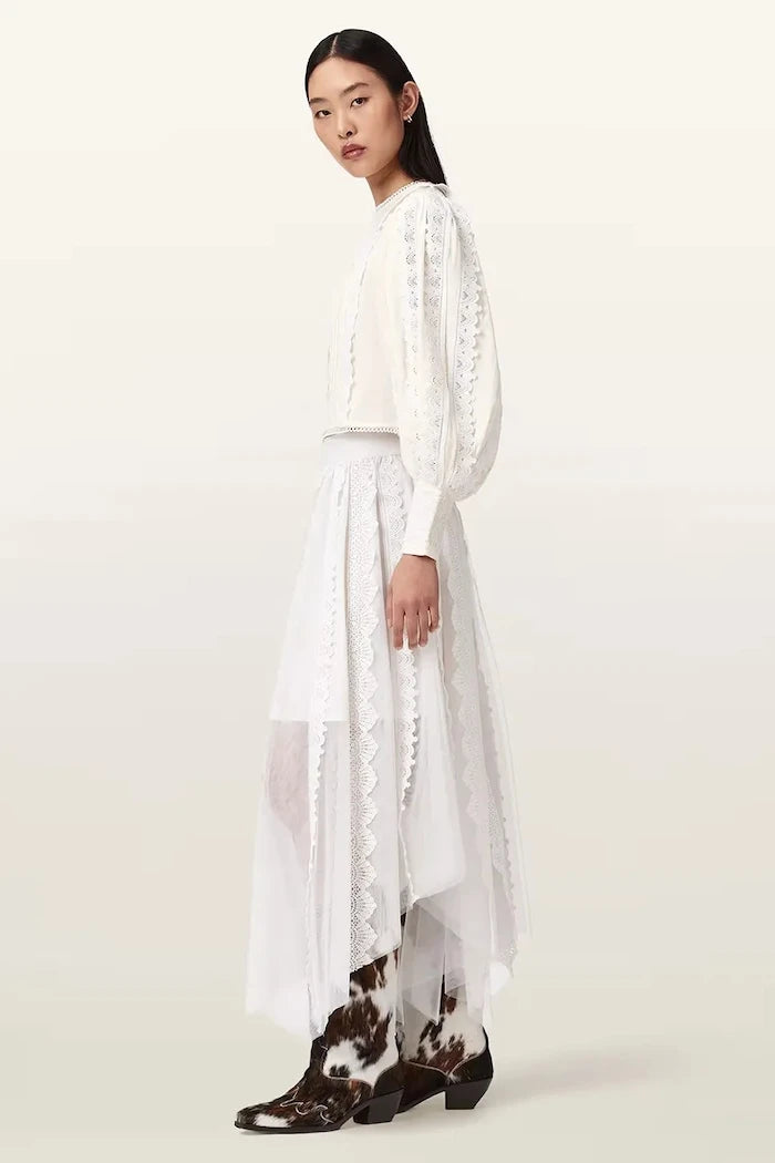AllSaints HART Pamuklu Bluz
