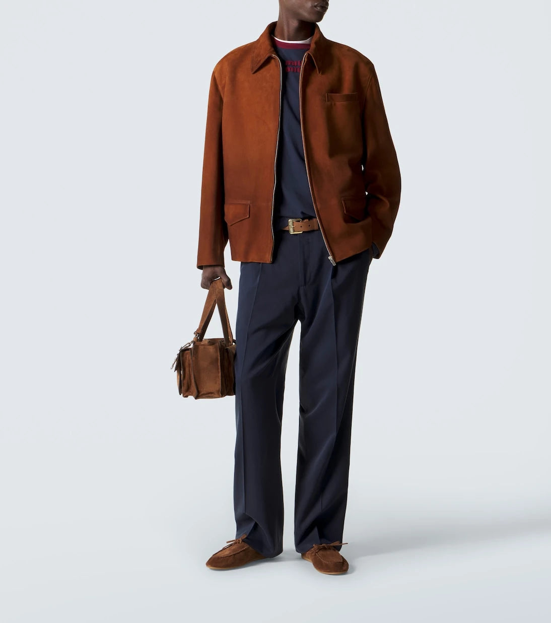 Miu Miu - Suede blouson jacket