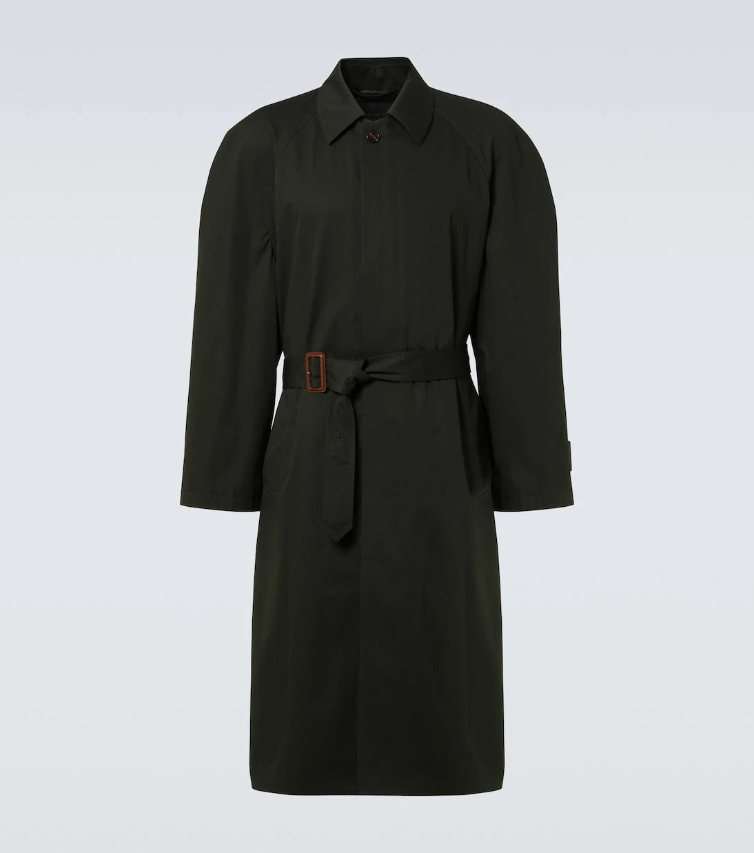 Balenciaga - Belted cotton car coat