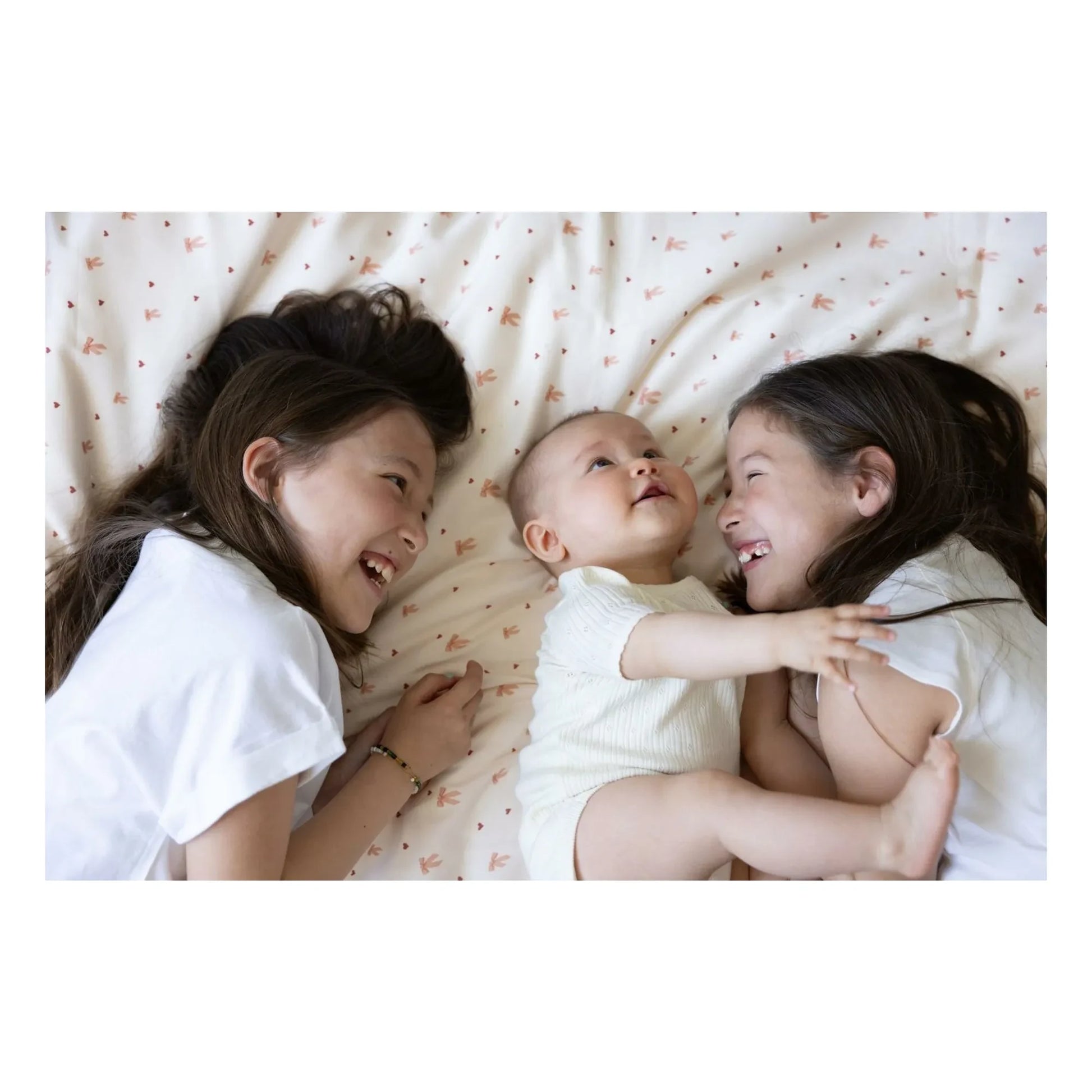 Cam Cam - Bows bed linen set | Pale Pink