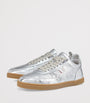 Christian Louboutin Silver Tutti Rui Metallic Leather Sneakers