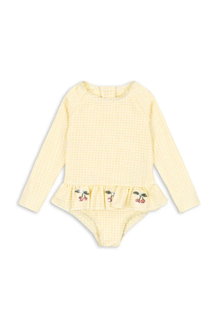 Детски цял бански Konges Sløjd ETTA LS SWIMSUIT