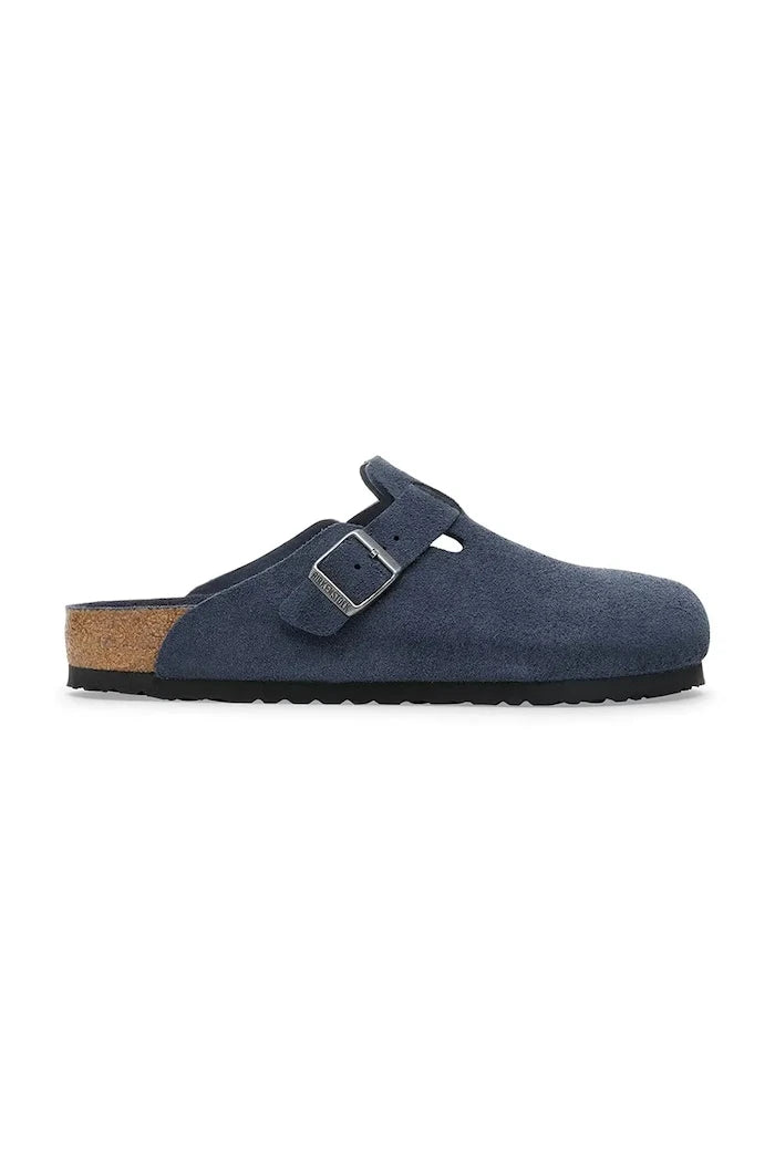 Birkenstock чехли сабо от велур Boston