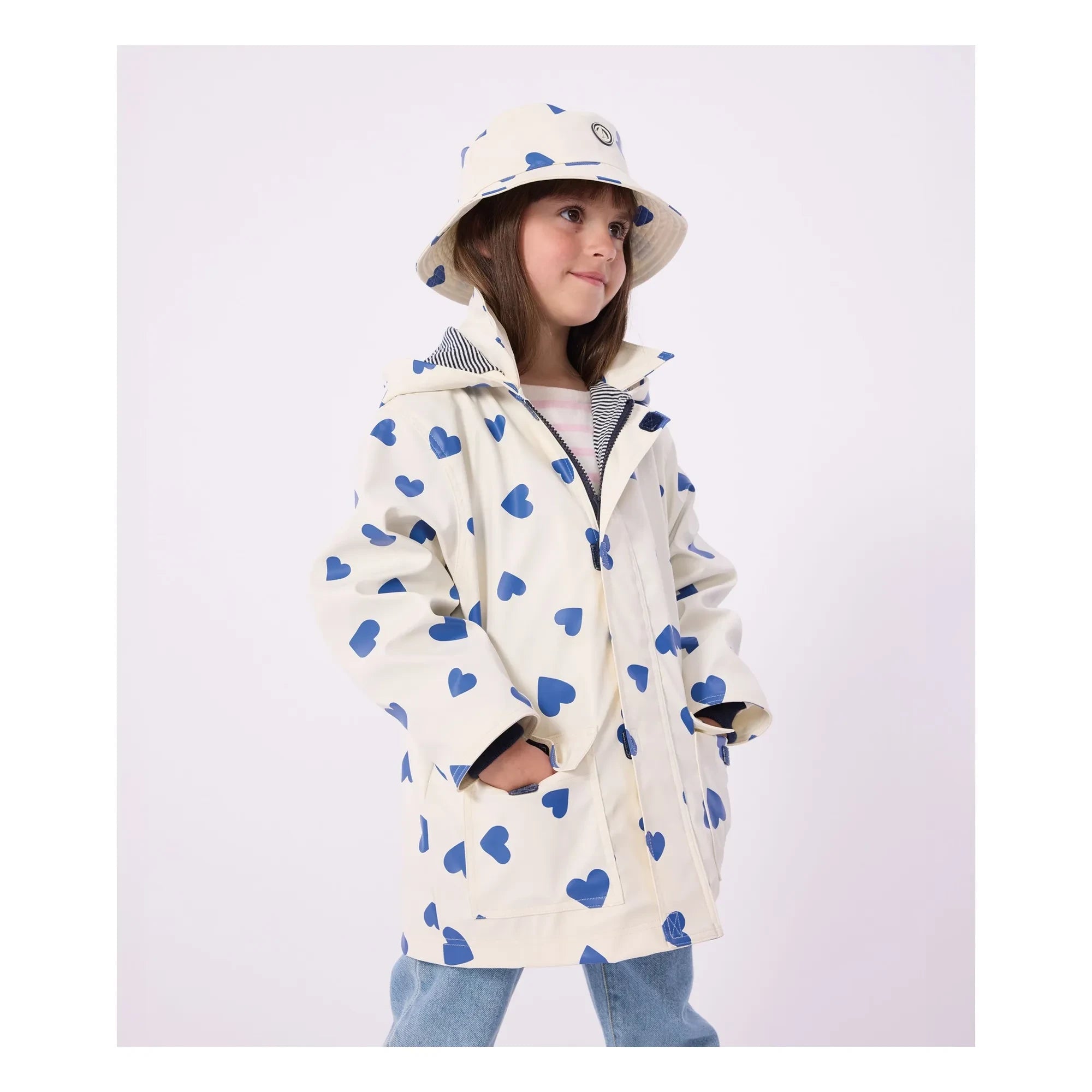 Petit Bateau - Iconic waxed hearts Recycled fibers | Ivory