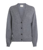Le Kasha Grey Organic Cashmere Lille Cardigan