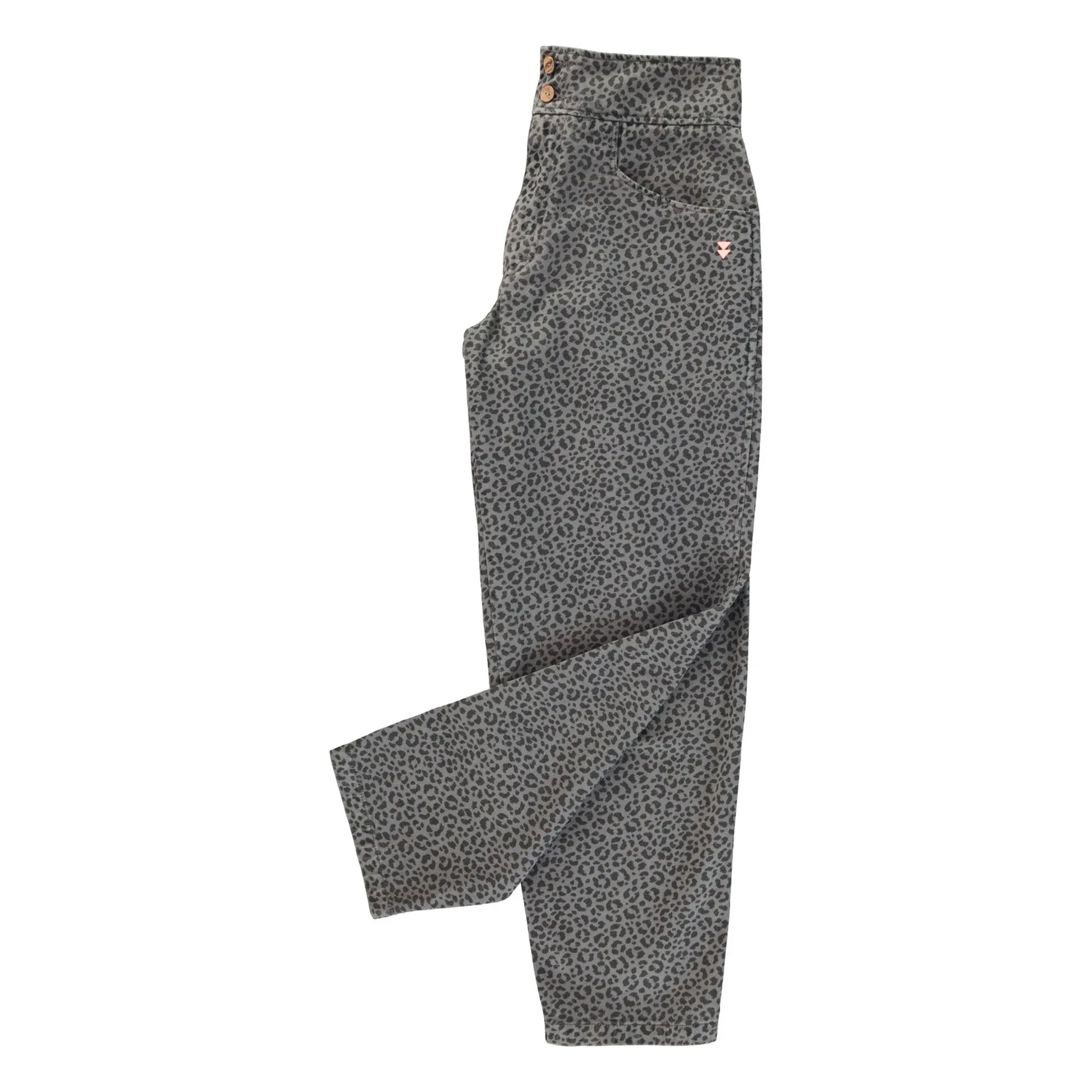 Sisters Department - Cotton Leopard Pants | Grey