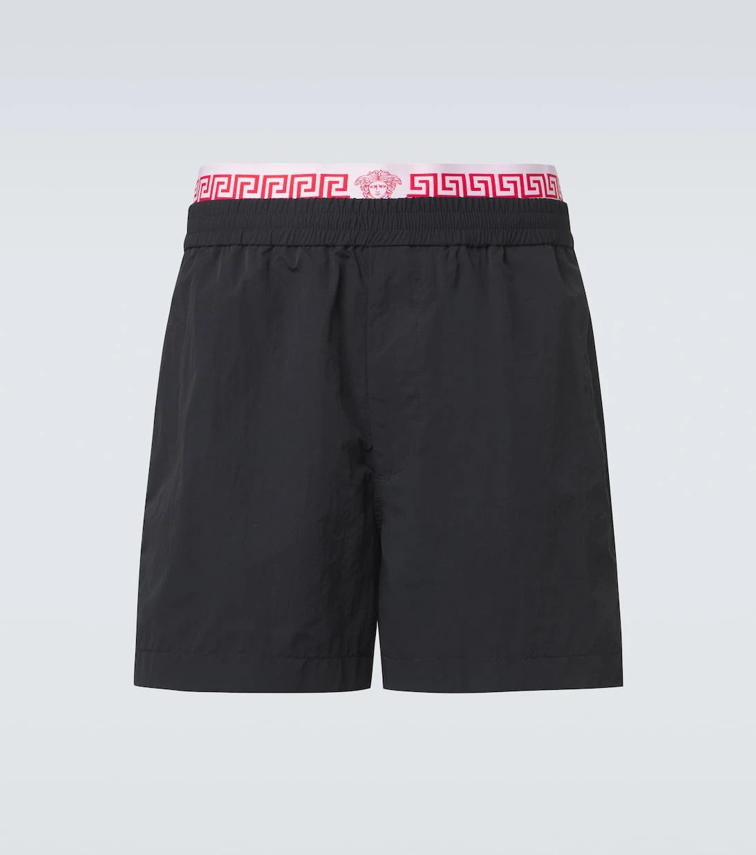 Versace - Layered waistband shorts