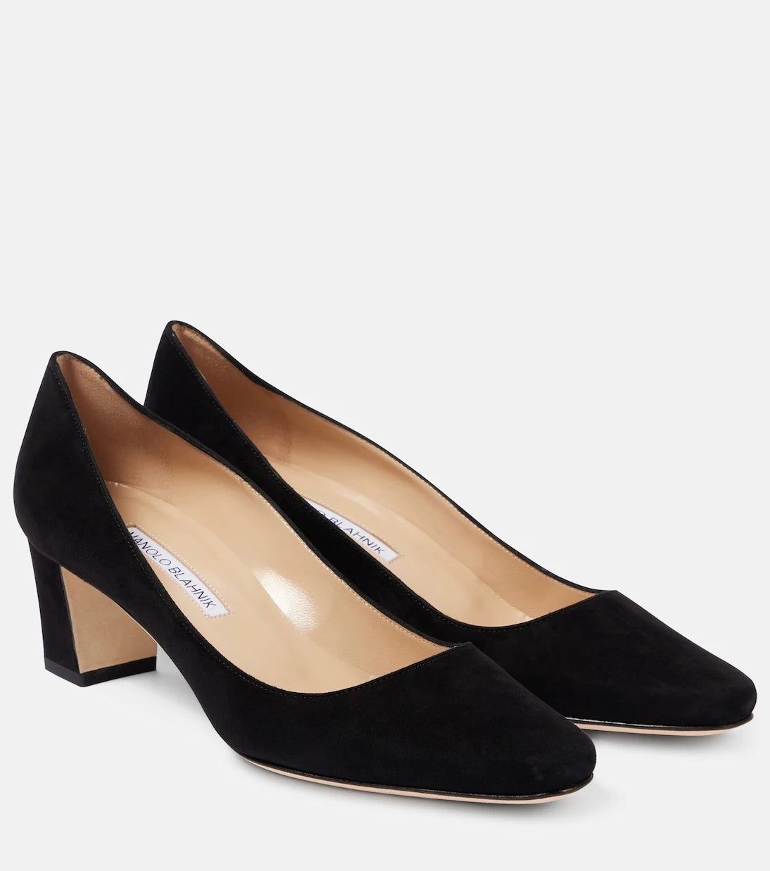 Manolo Blahnik - Okkatopla 50 suede pumps