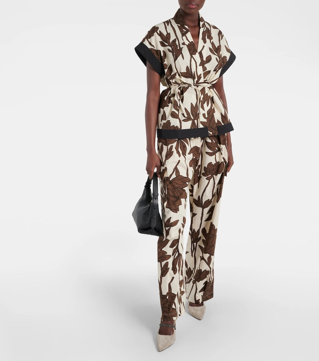Brunello Cucinelli - Floral cotton shirt