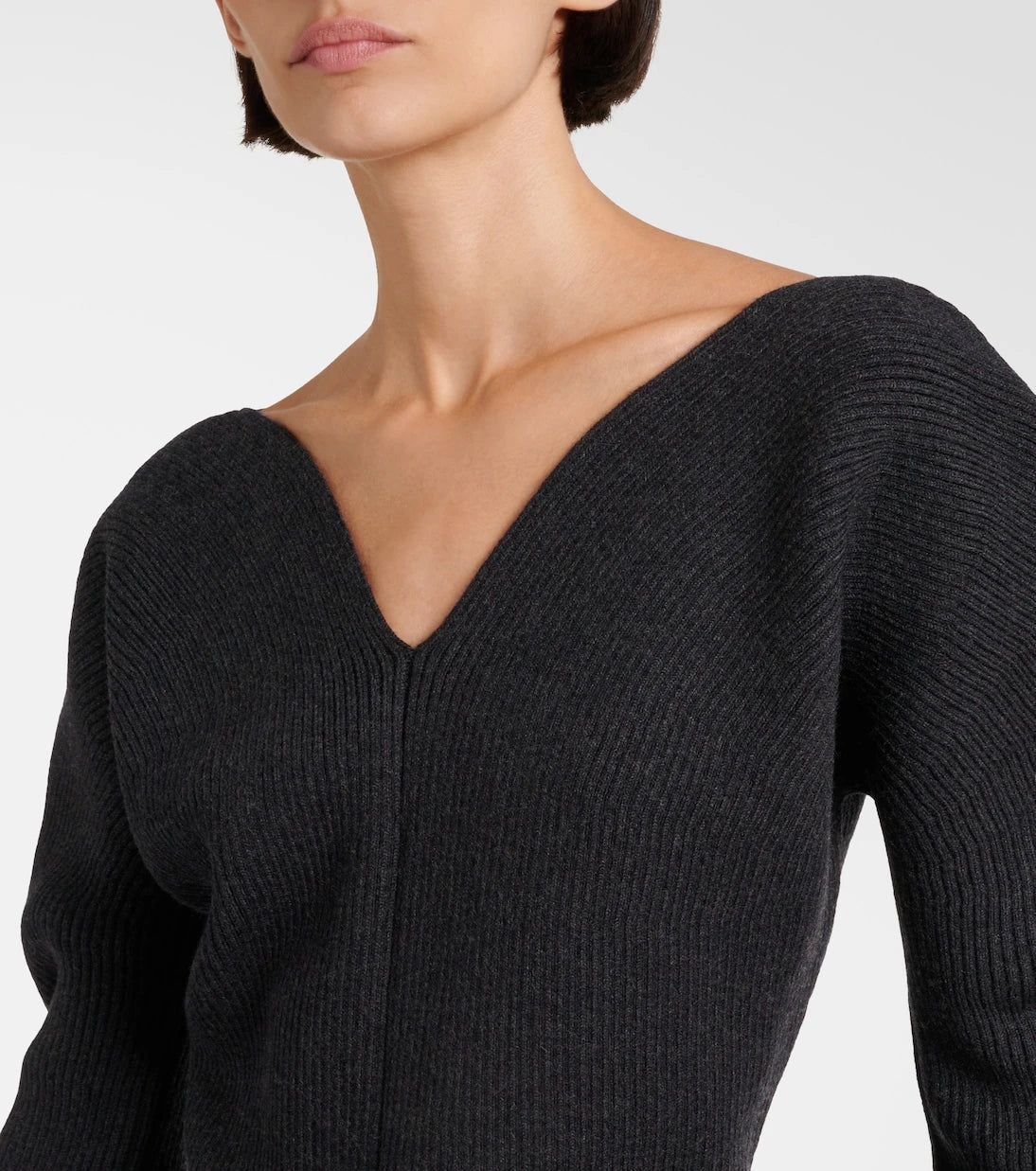 Alaïa - Heart wool-blend sweater