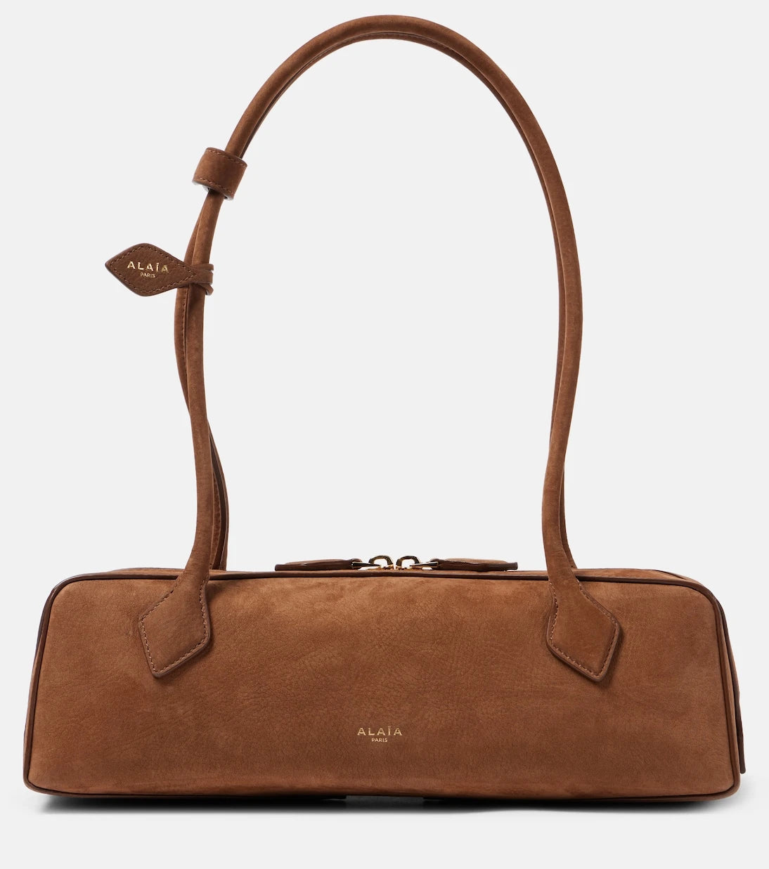 Alaïa - Le Teckel Medium suede shoulder bag