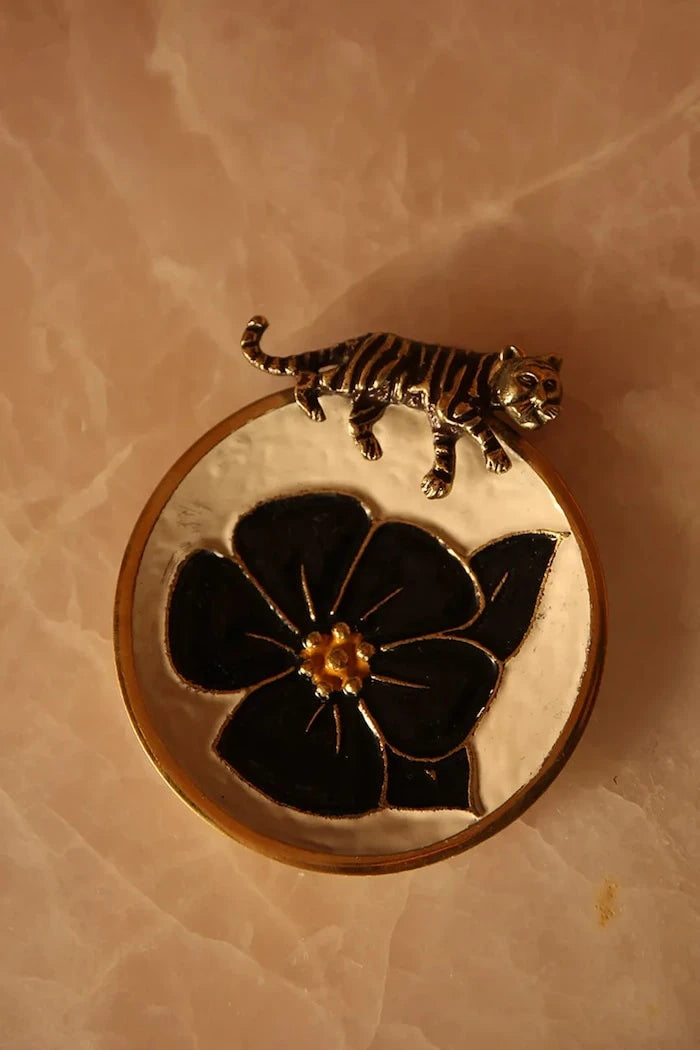 Doing Goods Декоративна месингова 13 x 11,5 x 1 cm