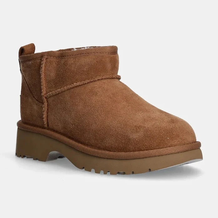 UGG KIDS CLASSIC ULTRA MINI NEW HEIGHTS Çocuk Süet Apre Bot
