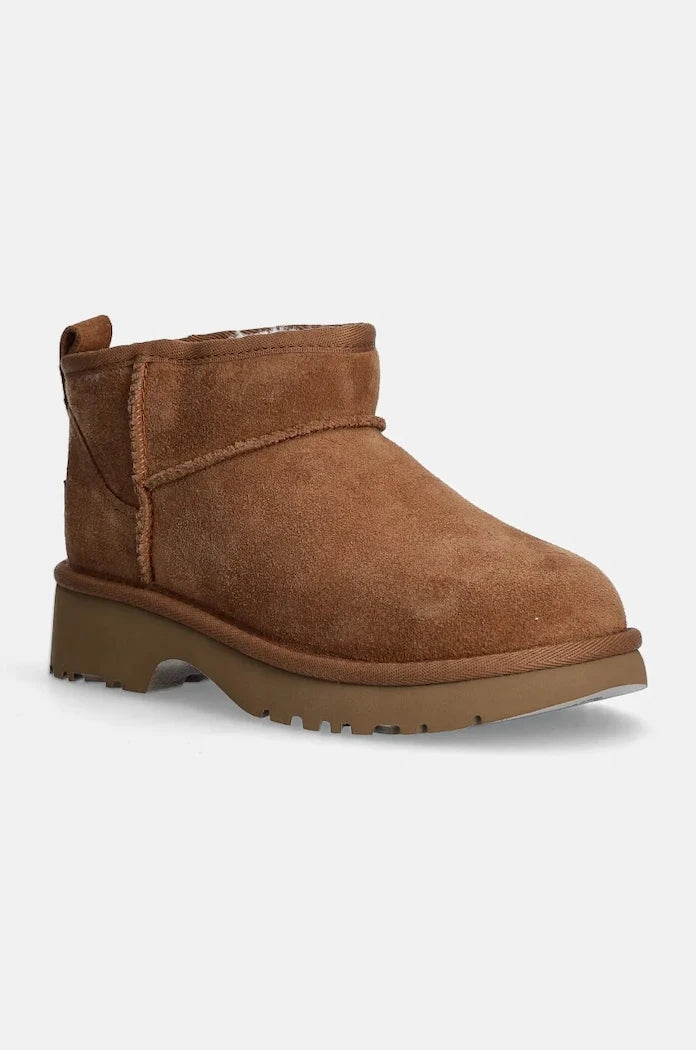 UGG KIDS CLASSIC ULTRA MINI NEW HEIGHTS Çocuk Süet Apre Bot