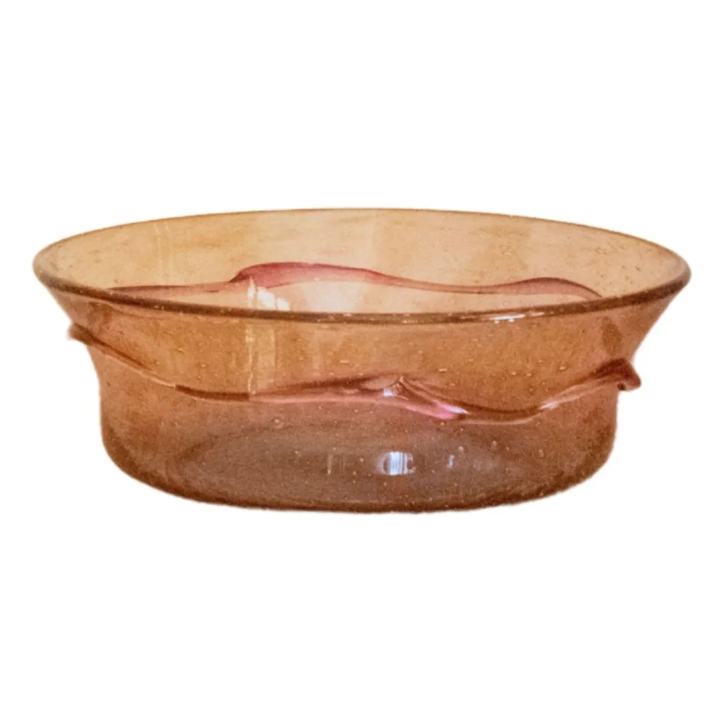 Denise - Romeo glass dish | Pink