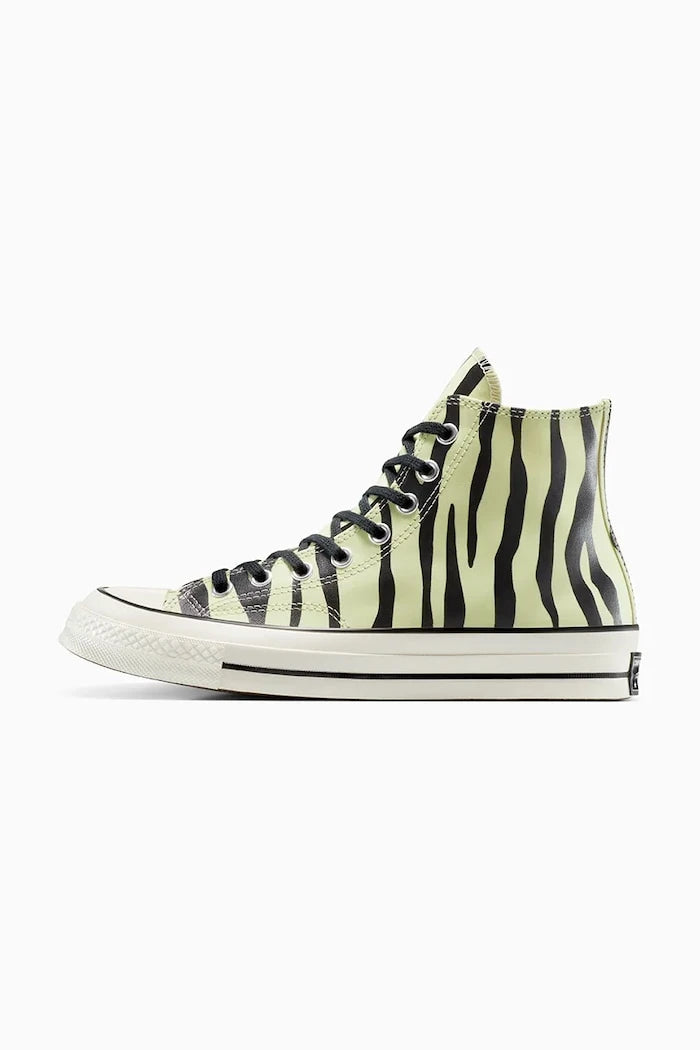 Converse Chuck 70 Glow In The Dark Zebra Yüksek Keten Ayakkabı