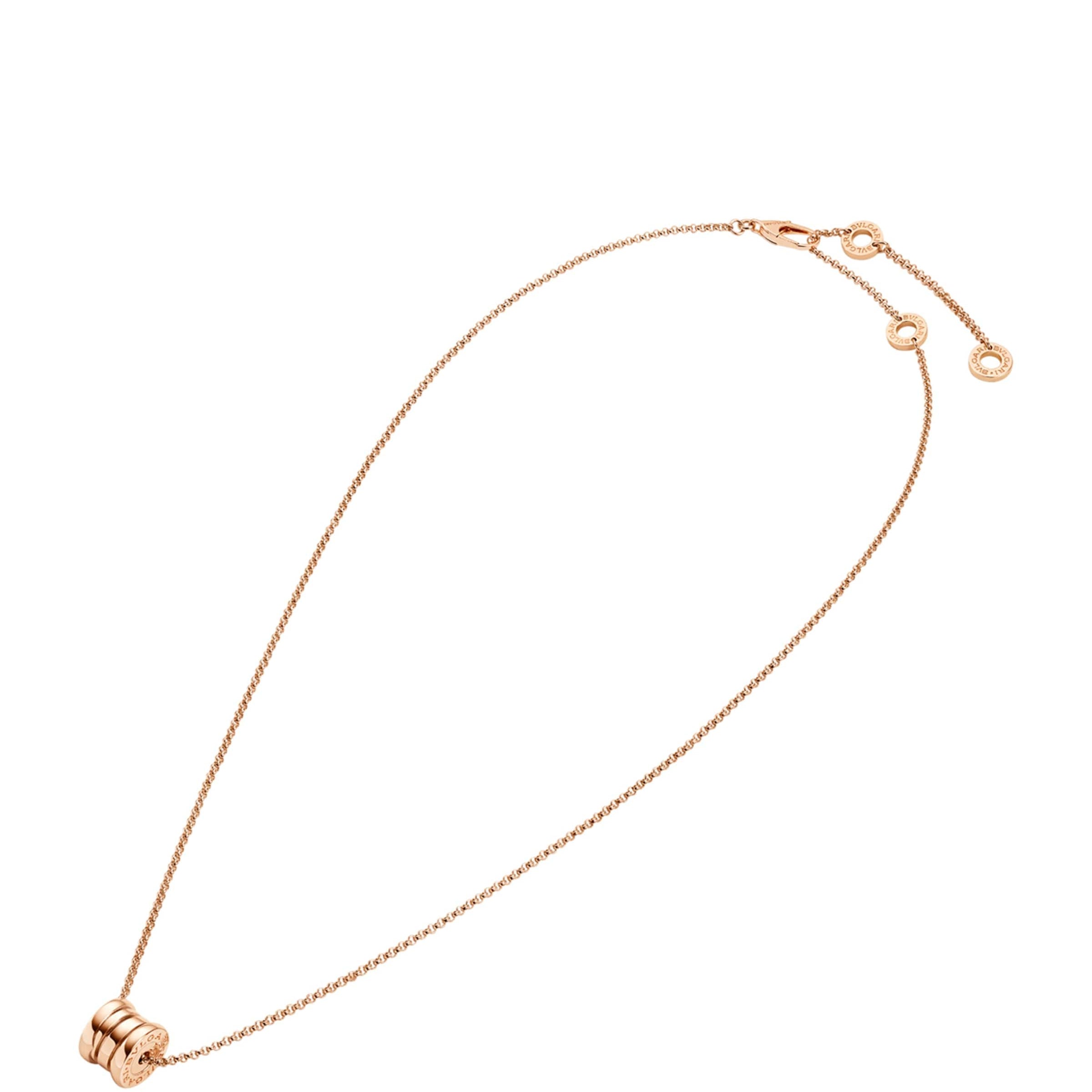 Rose Gold B.zero1 Necklace