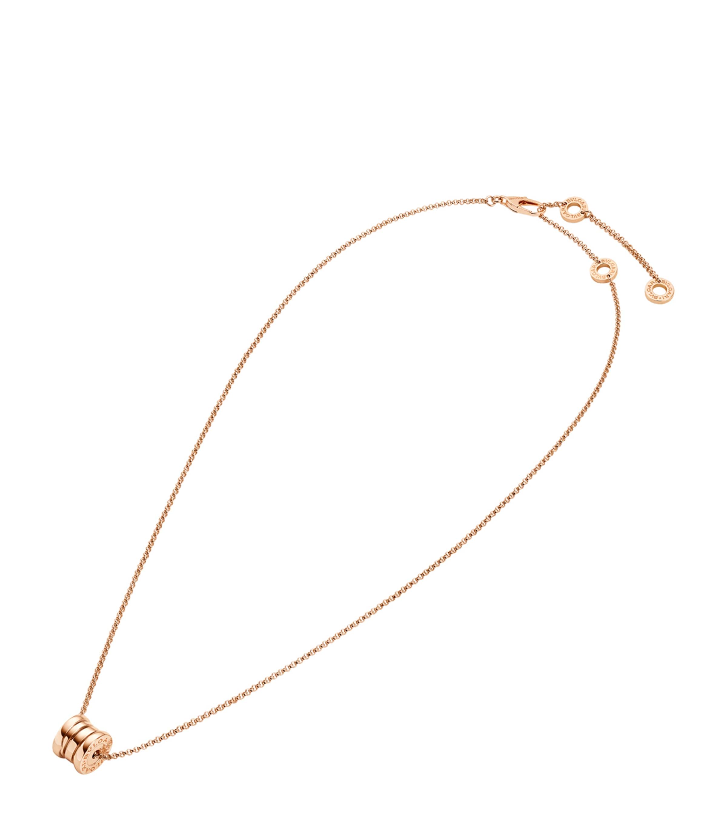 Rose Gold B.zero1 Necklace