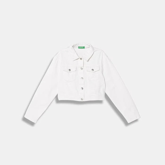 United Colors of Benetton denim çocuk ceketi