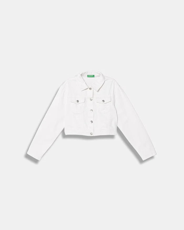United Colors of Benetton denim çocuk ceketi