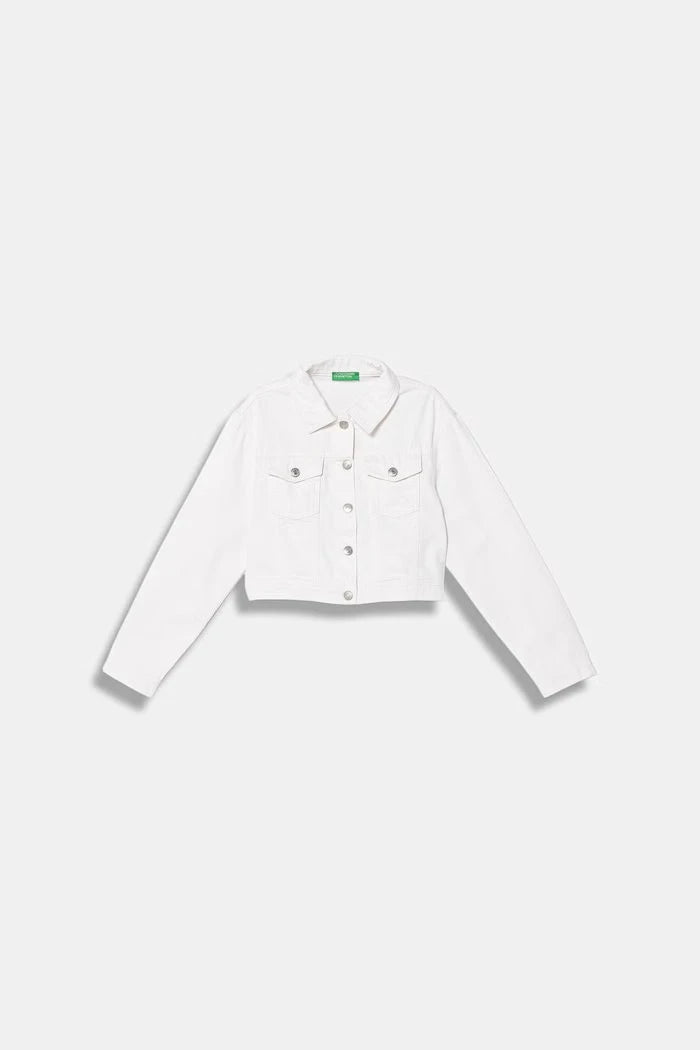 United Colors of Benetton denim çocuk ceketi