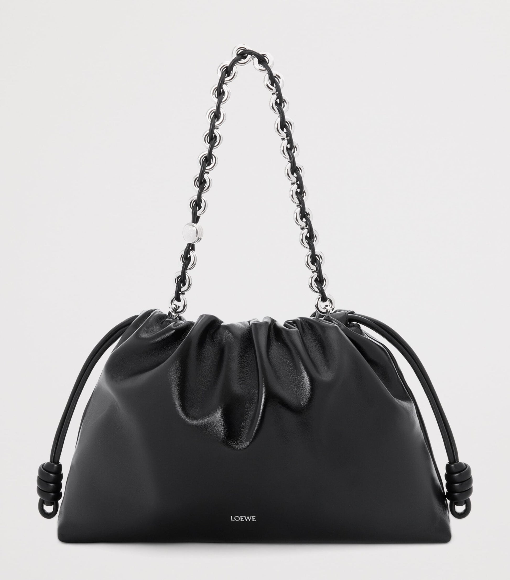 Large Leather Flamenco Purse Shoulder Bag