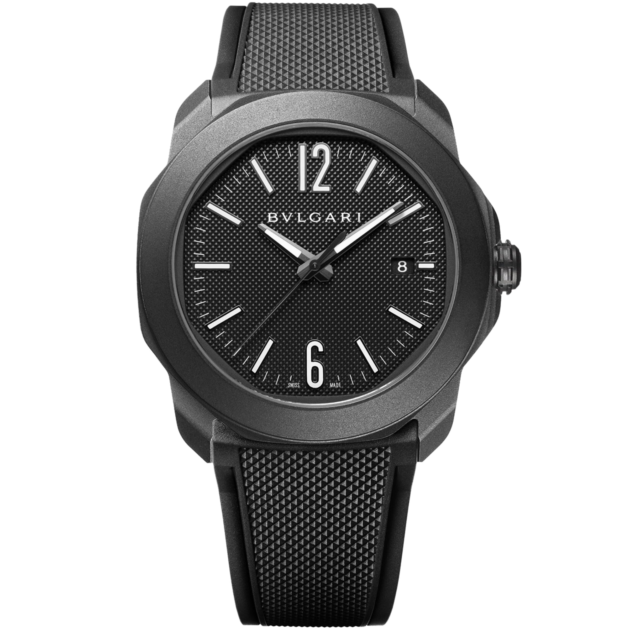 Stainless Steel Octo Roma Watch 41mm