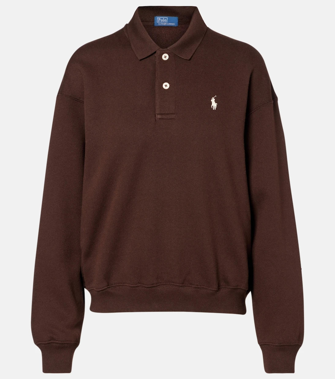 Polo Ralph Lauren - Logo cotton-blend fleece sweatshirt
