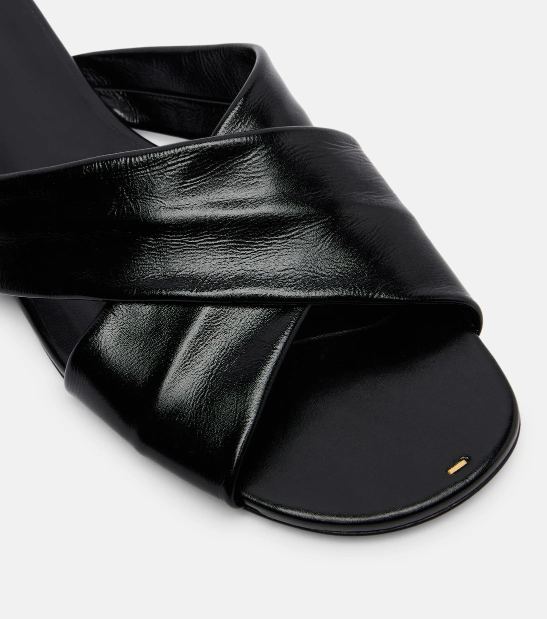 Khaite - Liria leather slides