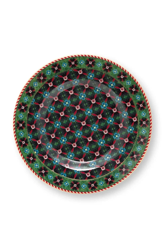 Pip Studio Petit Four Clover Green Tabak Seti (6 Parça)
