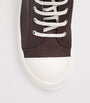 DRKSHDW Waxed Canvas High-Top Sneakers