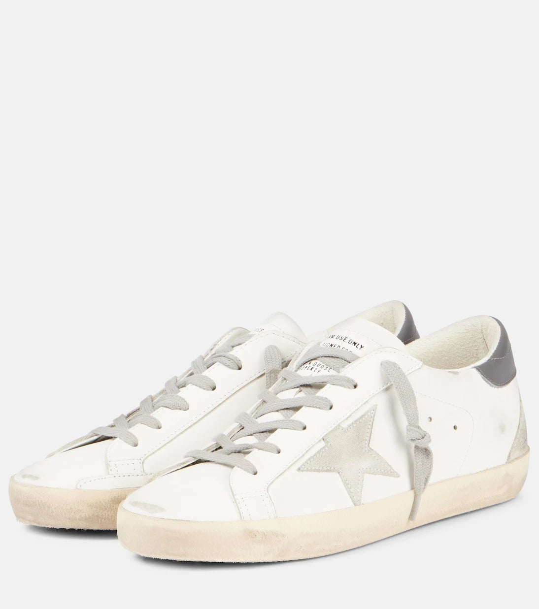 Golden Goose - أحذية رياضية Super-Star جلدية
