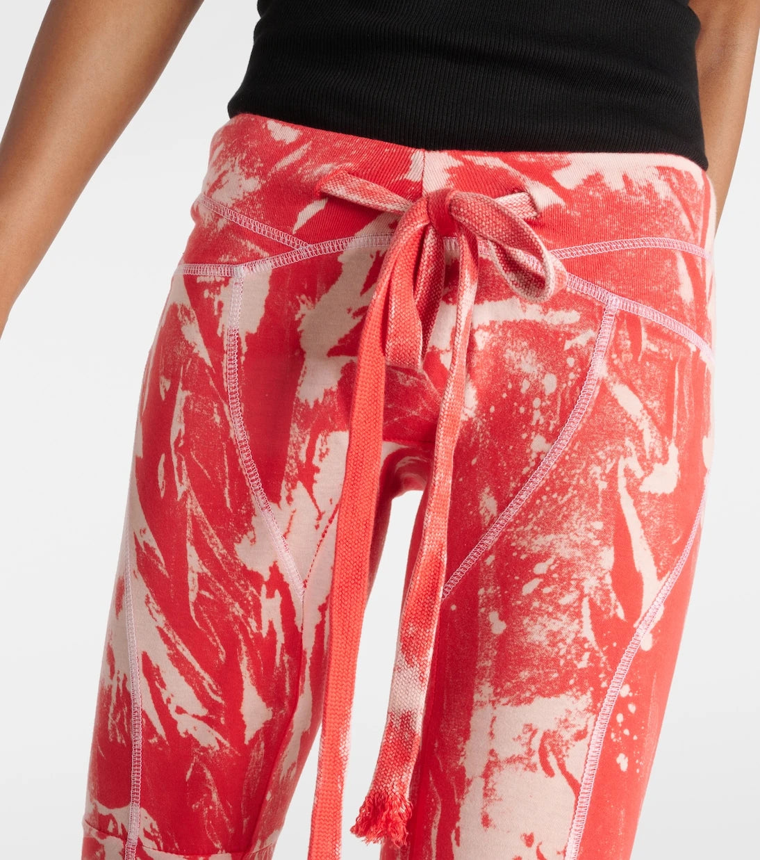 KNWLS - Raze low-rise tie-dye flared pants