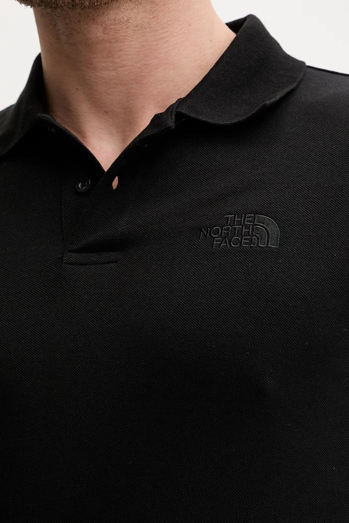 Памучна тениска с яка The North Face REGULAR POLO