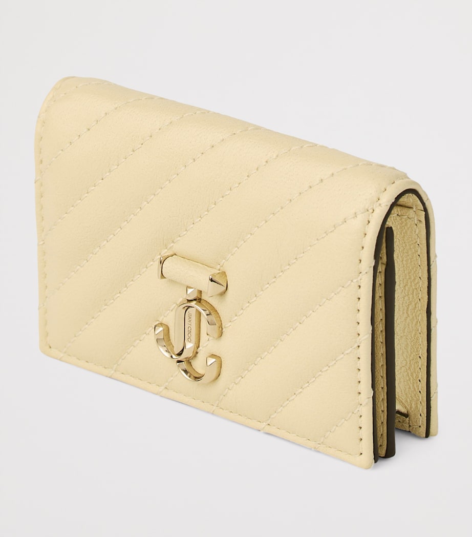 Beige Curve Nello Leather Wallet