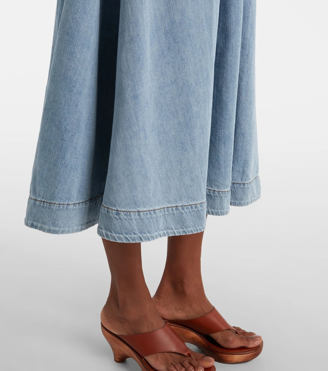 Zimmermann - Wanderlust denim midi dress