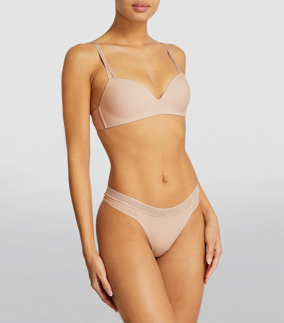 Beige Seductive Comfort Thong
