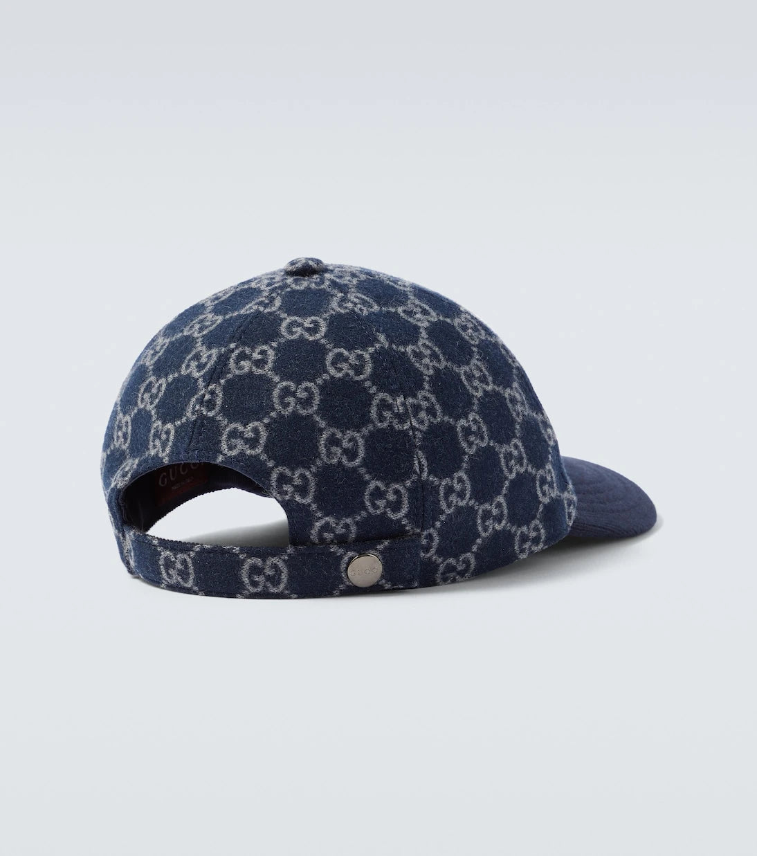Gucci - GG jacquard wool baseball cap