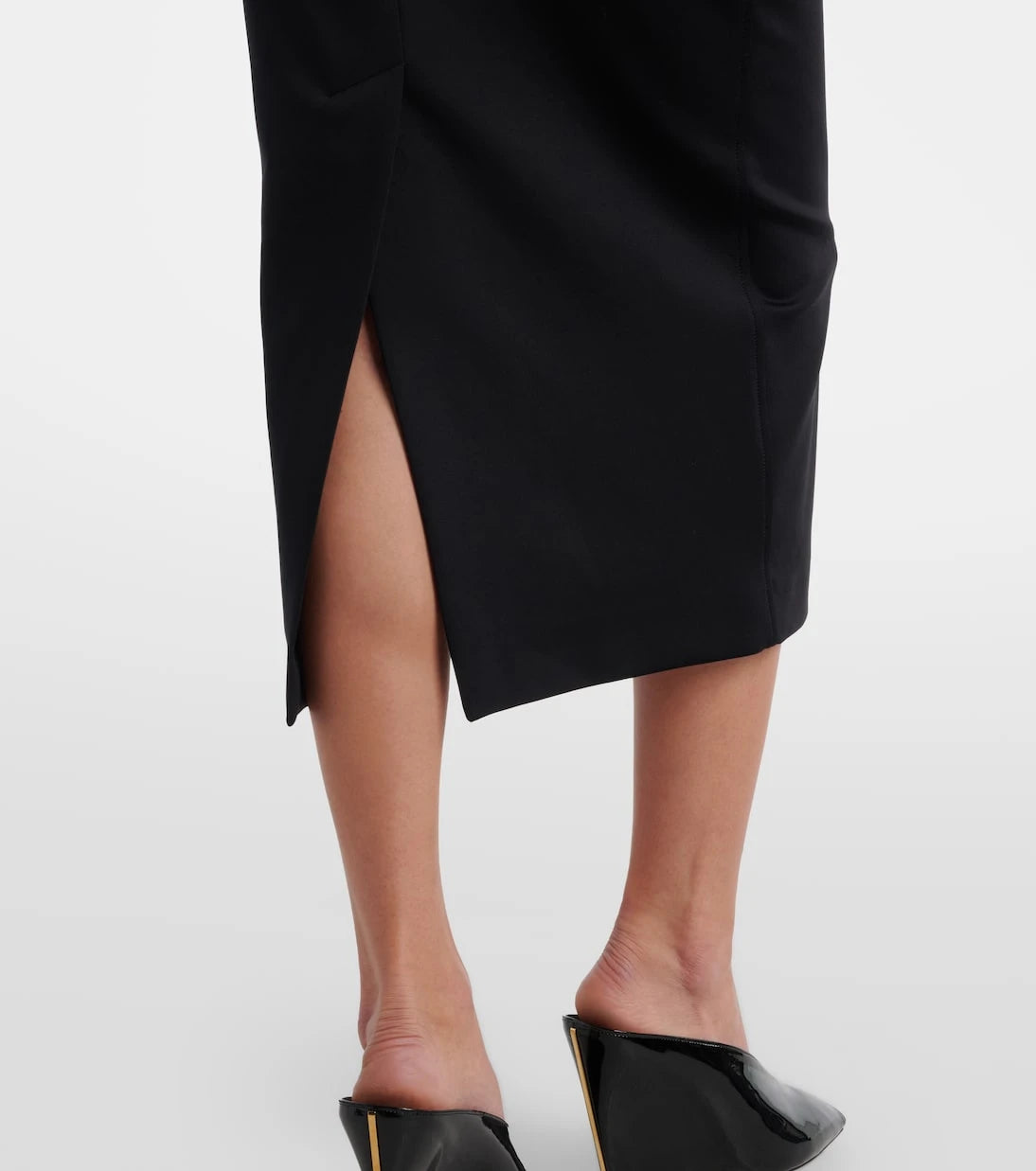 Max Mara - Piuma jersey pencil skirt