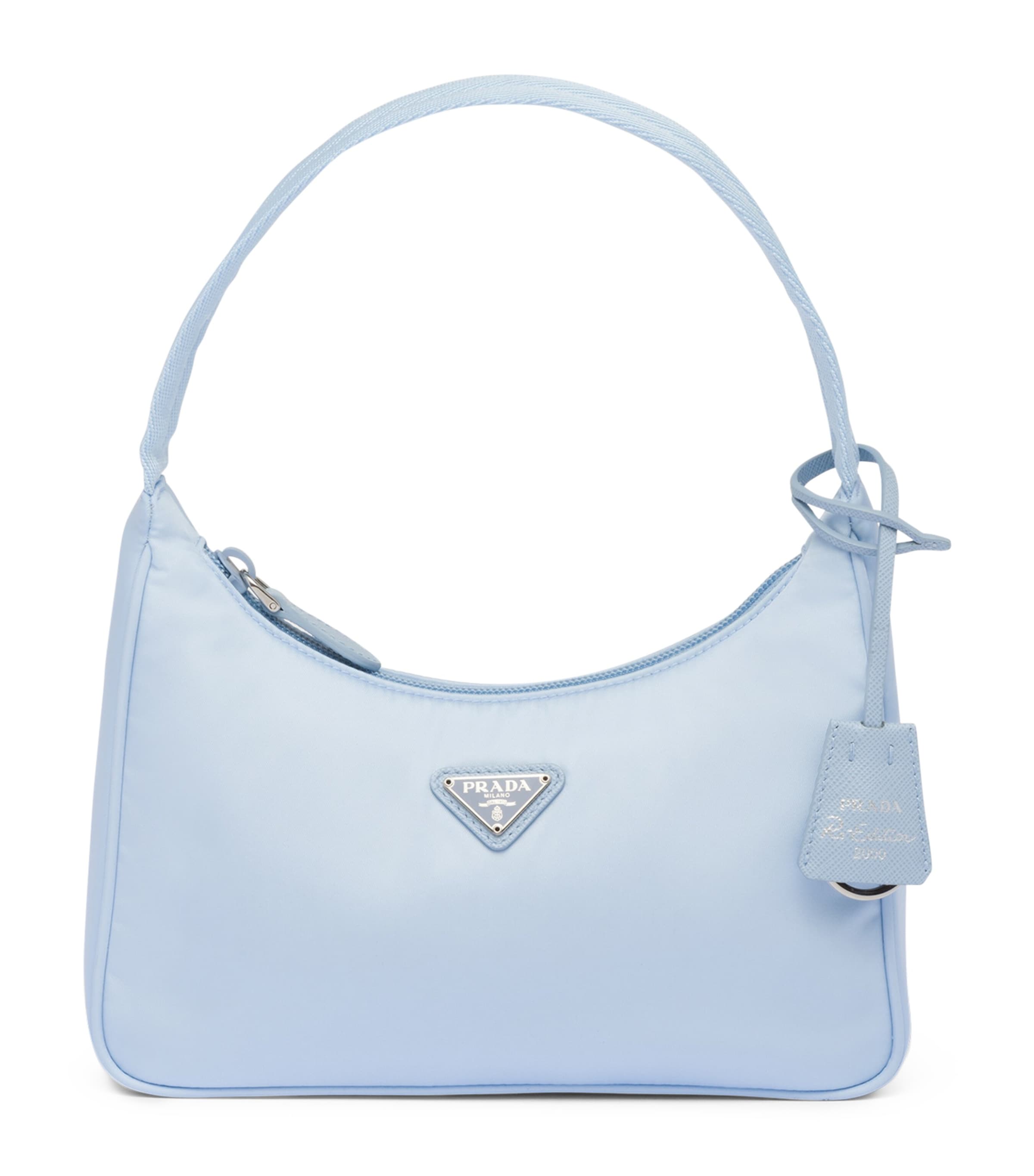 Turquoise Re-Nylon Re-Edition 2000 Shoulder Bag