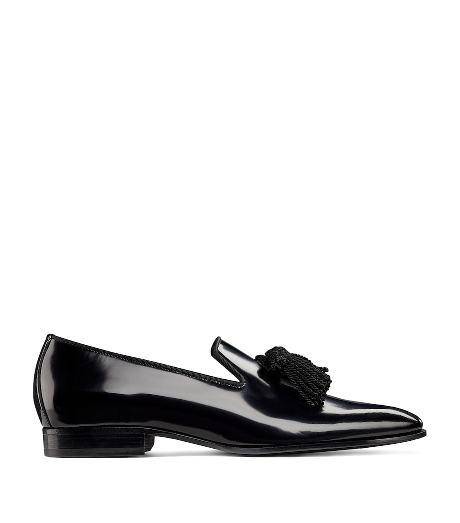 Jimmy Choo Foxley Patent Leather Loafers